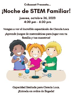 Math Night Flyer - Spanish