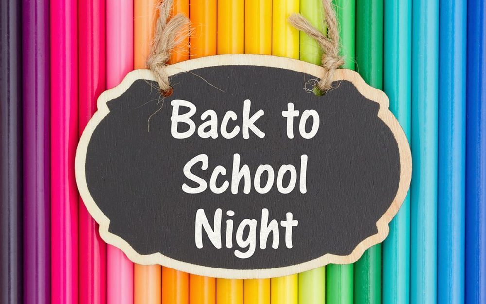 back to school night